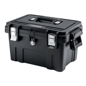 Heavy-Duty Portable Toolbox with Lockable Lid